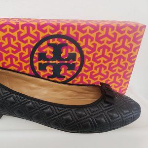 Tory Burch Black Ballet flats Size 10 New in the box